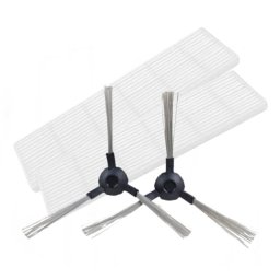 HEPA filtry a kartáčky pro VILEDA VR102, sada 2+2ks