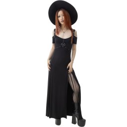 šaty dámské KILLSTAR - Serenova - Black - KSRA011639