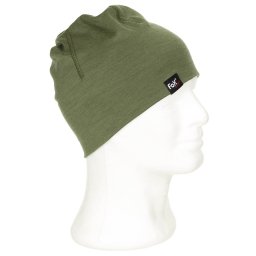 FOX Outdoor čepice BEANIE MERINO LITE ZELENÁ