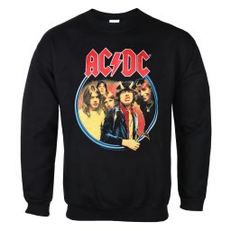 pánská mikina bez kapuce AC/DC - HIGHWAY TO HELL NORTH AMERICA TOUR 1979 - černá - PLASTIC HEAD - AC0020SW