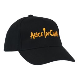 kšiltovka ALICE IN CHAINS - LOGO - černé - PLASTIC HEAD - PHCAP356