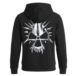 pánská mikina CORROSION OF CONFORMITY - SKULL - černé - PLASTIC HEAD - PH13821HSW