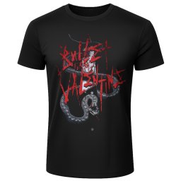 pánské tričko BULLET FOR MY VALENTINE - SNAKE KNIFE - černé - PLASTIC HEAD - PH13807