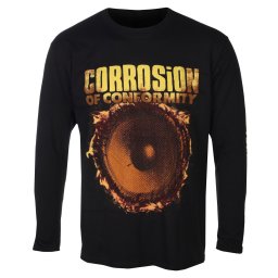 pánské tričko s dlouhým rukávem CORROSION OF CONFORMITY - DELIVERANCE - černé - PLASTIC HEAD - PH13827LS