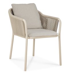 Ethnicraft designové zahradní jídelní židle Capitan Chair Outdoor