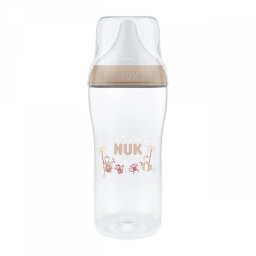 Kojenecká láhev NUK Perfect Match s kontrolou teploty XL Monkey 360 ml