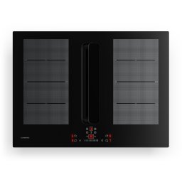 Klarstein Indukční varná deska ChefFusion s digestoří | 4 varné zóny | 7200 W | 504,3 m³/h | 70 cm