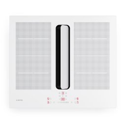 Klarstein ChefFusion indukční varná deska s digestoří | 4 varné zóny | 7200 W | 504,3 m³/h | 60 cm