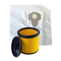 Filtr pro PARKSIDE PNTS 1400,1500 s víkem a sáčky (41x40cm) textilní 1+7ks sada