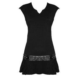 šaty dámské SPIRAL - Gothic Rock - BLK - P002F108