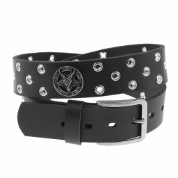 pásek Baphomet - LSF2 33-silver