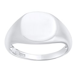 SILVEGO Stříbrný pánský pečetní prsten Lord - obvod 62 mm