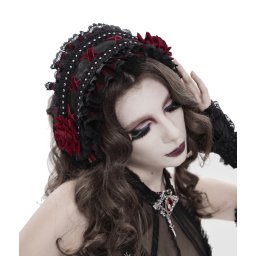 čelenka DEVIL FASHION - Dolly Darling - vínová - AS27603