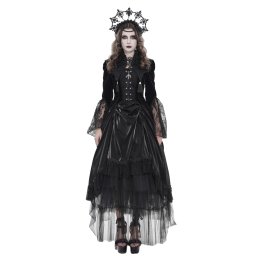 dámský kabátek DEVIL FASHION - Wings of Nocturne - černý - CT277