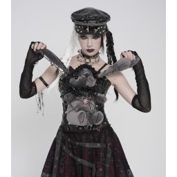 plyšová hračka DEVIL FASHION - Bunny Bizzare - černý - AS279