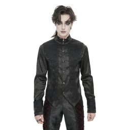 pánská košile DEVIL FASHION - Valentine - černá - SHT15801