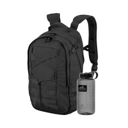 Helikon-Tex batoh EDC PACK set s láhví 1 l ČERNÝ