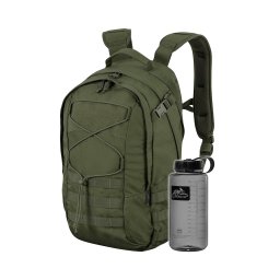Helikon-Tex batoh EDC PACK set s láhví 1 l ZELENÝ