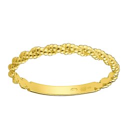 SILVEGO Zlatý prsten Kiana ze žlutého zlata - obvod 54 mm