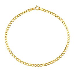 SILVEGO Zlatý náramek CURB PANCR 2,7 mm - Y - 21 cm