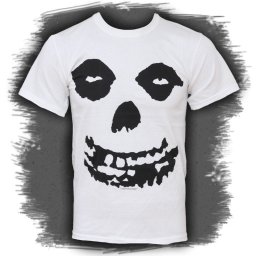 tričko pánské Misfits - All Over Skull - PLASTIC HEAD - PH5864