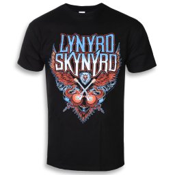 tričko pánské Lynyrd Skynyrd - Crossed Guitars - PLASTIC HEAD - RTLS0126