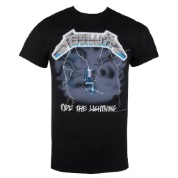 tričko pánské Metallica - Ride The Lightning - Black - RTMTLTSBRID