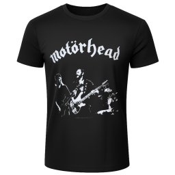pánské tričko Motörhead - ROCK AND ROLL BAND - černé - PLASTIC HEAD - MO007TS