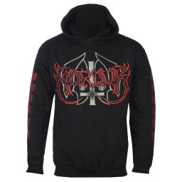 pánská mikina s kapucí MARDUK - HEAVEN SHALL BURN - černá - PLASTIC HEAD - PH13899HSW