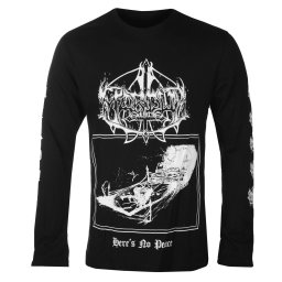 pánské tričko s dlouhým rukávem MARDUK - HERE'S NO PEACE - černé - PLASTIC HEAD - PH13897LS