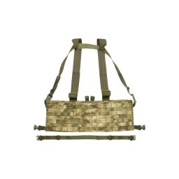 INVADERGEAR vesta chest rig MOLLE PALS vazba lehká 600D EVERGLADE