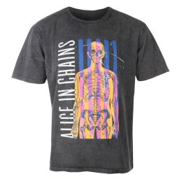 tričko pánské Alice In Chains - Skeletal Stone Wash - ROCK OFF - AICSTNW23MC