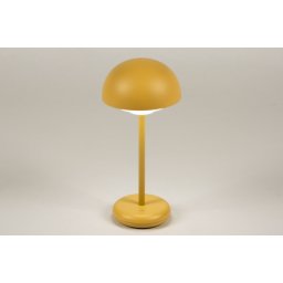 Stolní bezdrátová lampa Casiopea Yellow