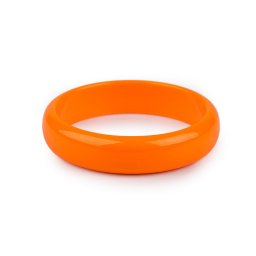 Plastový náramek neon v retro stylu, barva 2 oranžová