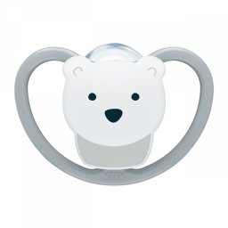 Dudlík NUK Perfect Match Air POLAR BEAR 18+m 1ks box, vel. 18+ m