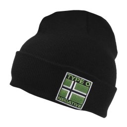 beanie čepice TYPE O NEGATIVE - TON FLAG - černá - PLASTIC HEAD - PHHAT360