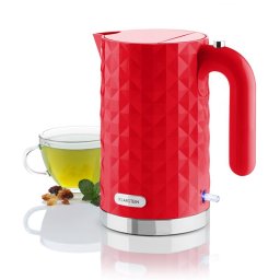 Klarstein Granada Rossa, rychlovarná konvice 2200 W, 1,7 l, červená