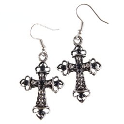 náušnice CROSS - PSY435