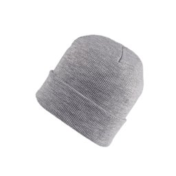 Zimní čepice unisex, barva 5 šedá světlá melír