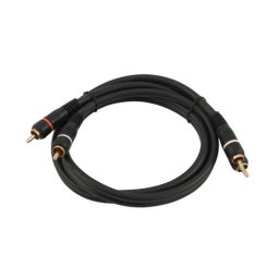 Electronic-Star Stereo cinch kabel, pozlacený, DJ, PA, HiFi, 1,5 metru