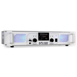 Skytec SPL-1000 MP3 bílý,PA zesilovač, USB/SD/MP3, 2800W