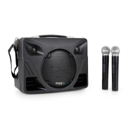 Ozvučovací zařízení Ibiza Port85VHF, USB, SD, 2x mikr