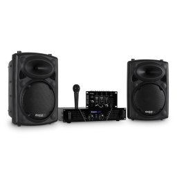 Ibiza DJ300MK2 disko zvuková sada, AUX, MIC