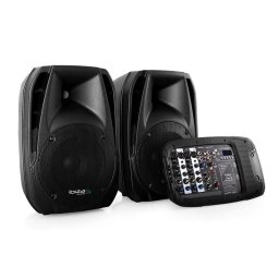Ibiza Combo210 PA reproduktory, pár, USB, SD, 300 W, RMS,AUX