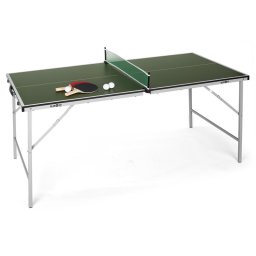 KLARFIT King Pong, ping-pongový stůl, sklápěcí, zelený