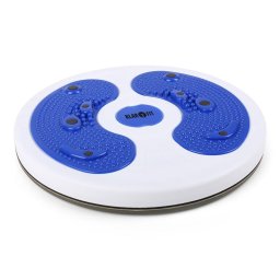 KLARFIT myTwist Body Twister, rotana, masáž chodidel, modrá