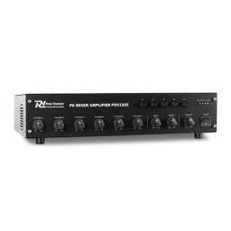 Power Dynamics PDV120Z, 120 W, 4 zóny, 6 kan. PA zesilovač