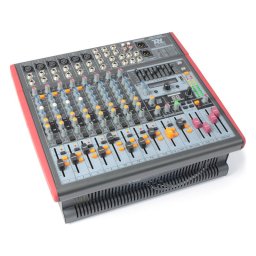 Power Dynamics PDM-Š1203,12 kanálový mixpult USB,DSP,AUX,EQ