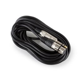 FrontStage 6 m černý zvukový kabel, XLR 6,3 mm jack