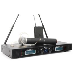 Power Dynamics PD732C, 2 x 16 kanálový UHF bezdrátový mikrofonní systém
